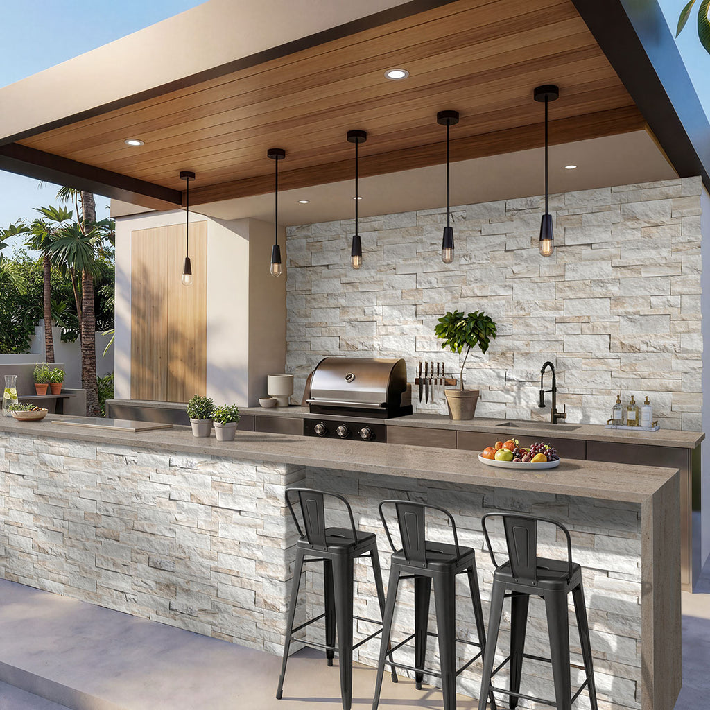 Astoria Granite Slab — room scene