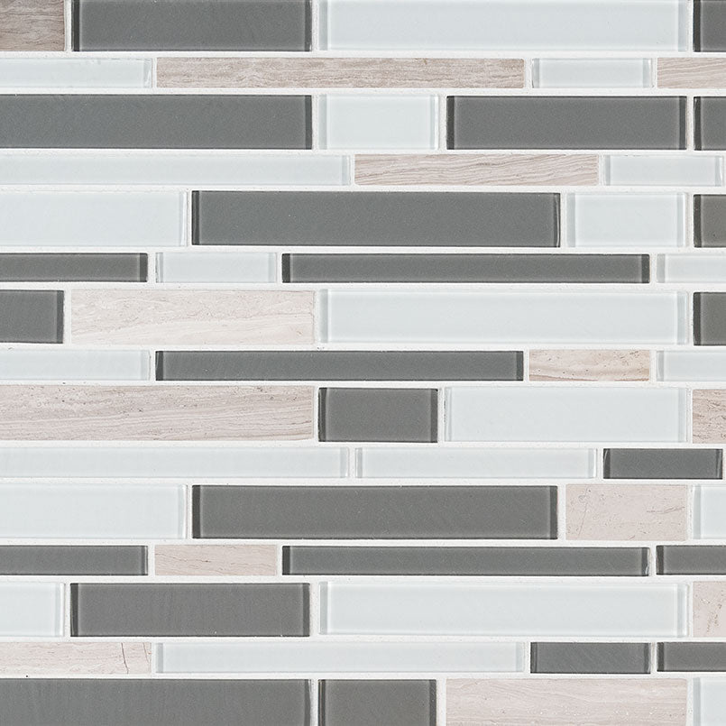 Gray Cliff Interlocking 4mm Mosaic — clean product view