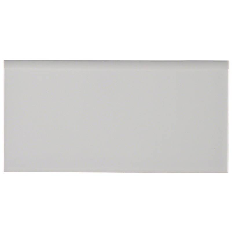 Domino Ceramic and Porcelain Bullnose Trim — clean product view — color Gray