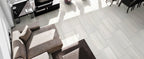 Watercolor 12x24 Matte Porcelain Tile — installed room view