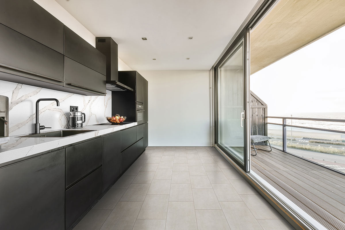 Gridscale 3x18 Matte Ceramic Bullnose — additional product image 2