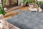 Cosmic Black Natural Stone Pool Coping - installed example (representative)