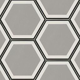 Hexley 9x10.5 Matte Porcelain Hexagon Tile — clean product view — color Hive