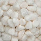 Himalaya White Landscape Pebbles - product detail (representative)
