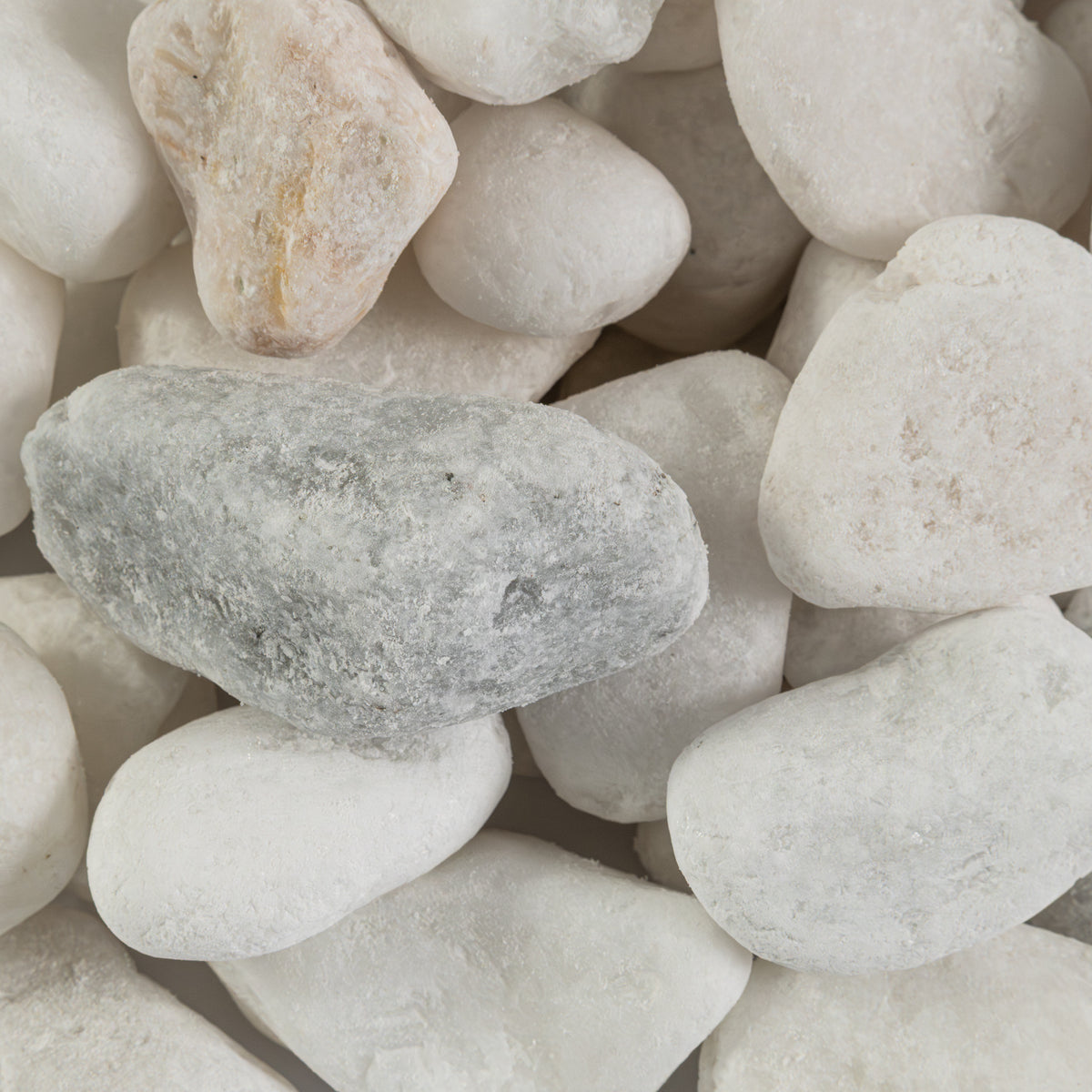 Himalaya White Landscape Pebbles - product detail (representative)