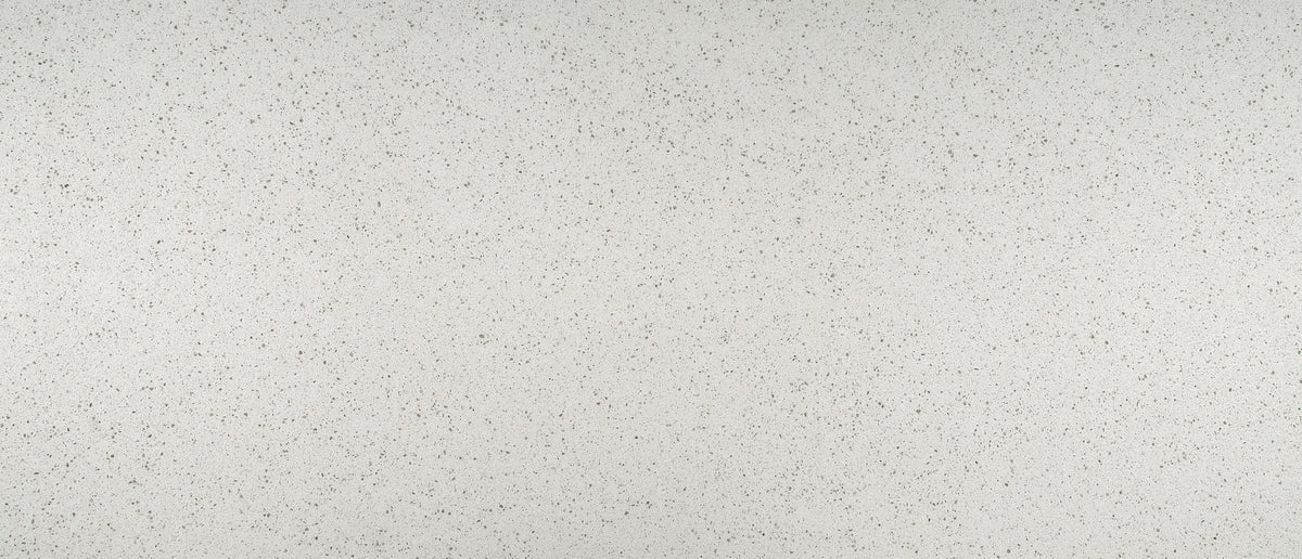 Iced White quartz — slab