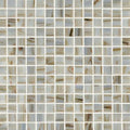 Ivory Iridescent 3/4-inch 4mm Glass Pool Mosaic product view