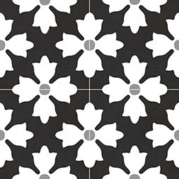 Kenzzi 8x8 Matte Encaustic-Look Porcelain Tile — clean product view — color Kasbah