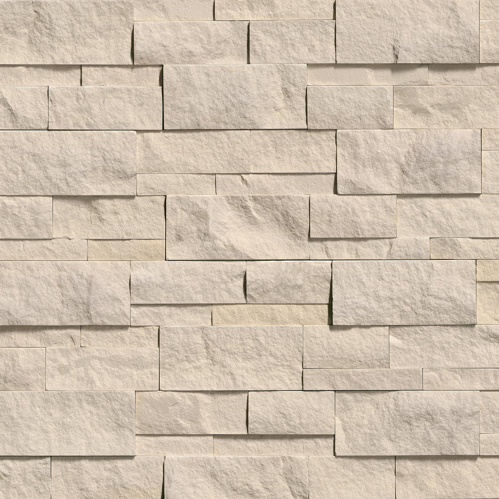 Laguna Blonde XL Rockmount Stacked Stone Panel - product detail (representative)