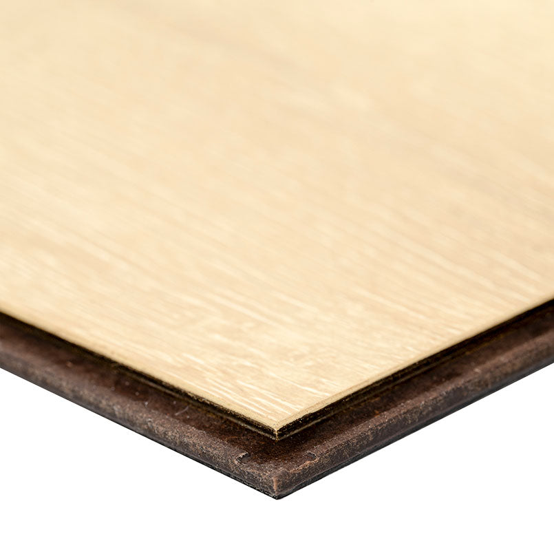 Smithcliffs Waterproof Hybrid Rigid-Core Flooring — isometric scale view — color Lanston Oak