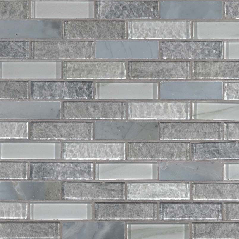 Lupano 8mm Glass and Stone Blend Mosaic — clean product view