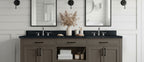 Marquina Midnight quartz — room scene