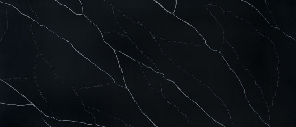 Marquina Midnight quartz — slab