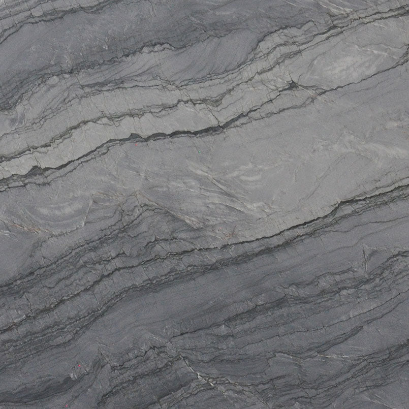 Mercury Gray Quartzite Slab — detail