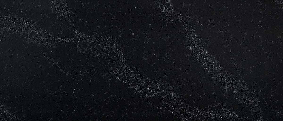 Midnight Corvo quartz — slab