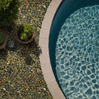 Mixed Landscape Pebbles - installed example (representative)