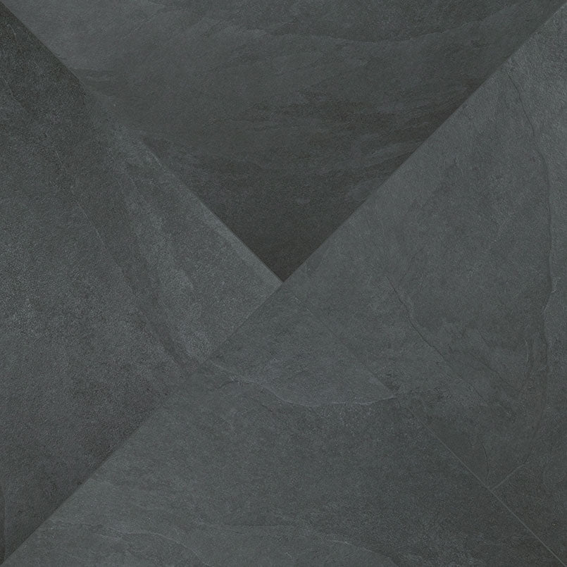 Legions Midnight Montage Porcelain Paver - iso (representative)