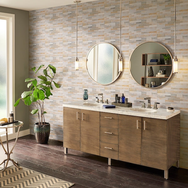 Golden Honey 6mm Peel-and-Stick Quartzite Veneer Panel product view
