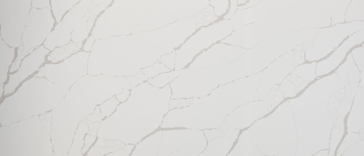New Calacatta Laza quartz — slab