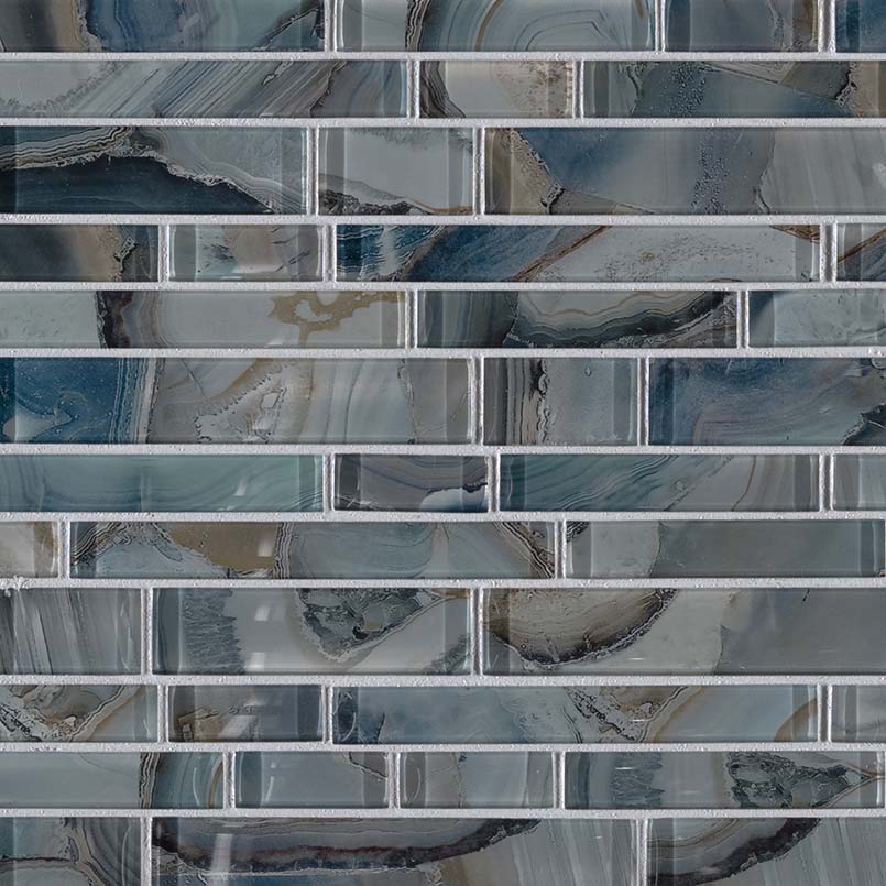 Night Sky Interlocking 8mm Crystallized-Glass Mosaic — clean product view