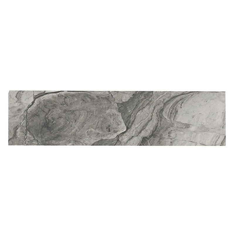 Kaya Onda Gray Bullnose, supplier illustration (NKAYONDGRA3X24BNP)