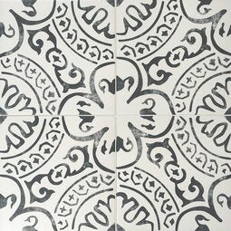 Kenzzi 8x8 Matte Encaustic-Look Porcelain Tile — clean product view — color Paloma