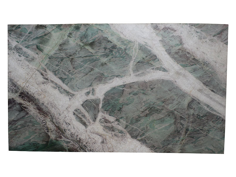 Patagonia Green Quartzite Slab — representative full slab