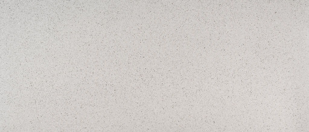 Peppercorn White quartz — slab