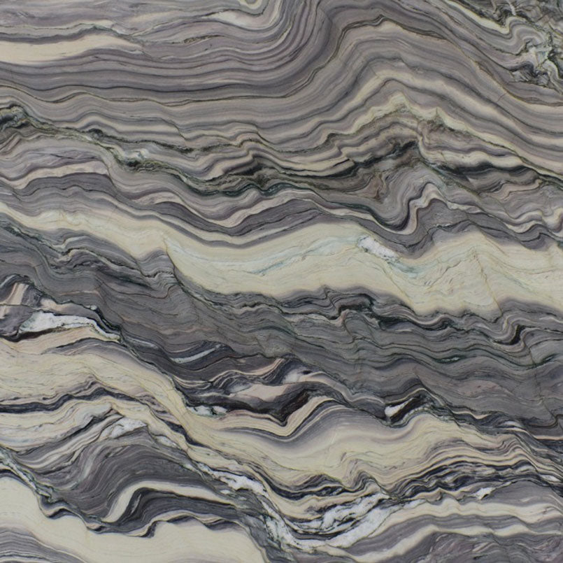 Platinum Blue Quartzite Slab — detail