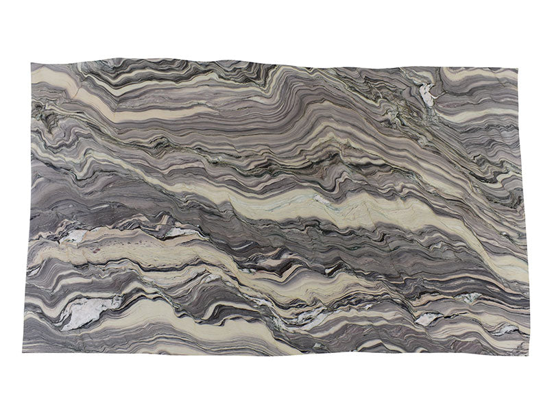 Platinum Blue Quartzite Slab — representative full slab