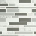 Positano Interlocking 6mm Stone-Glass Mosaic — clean product view