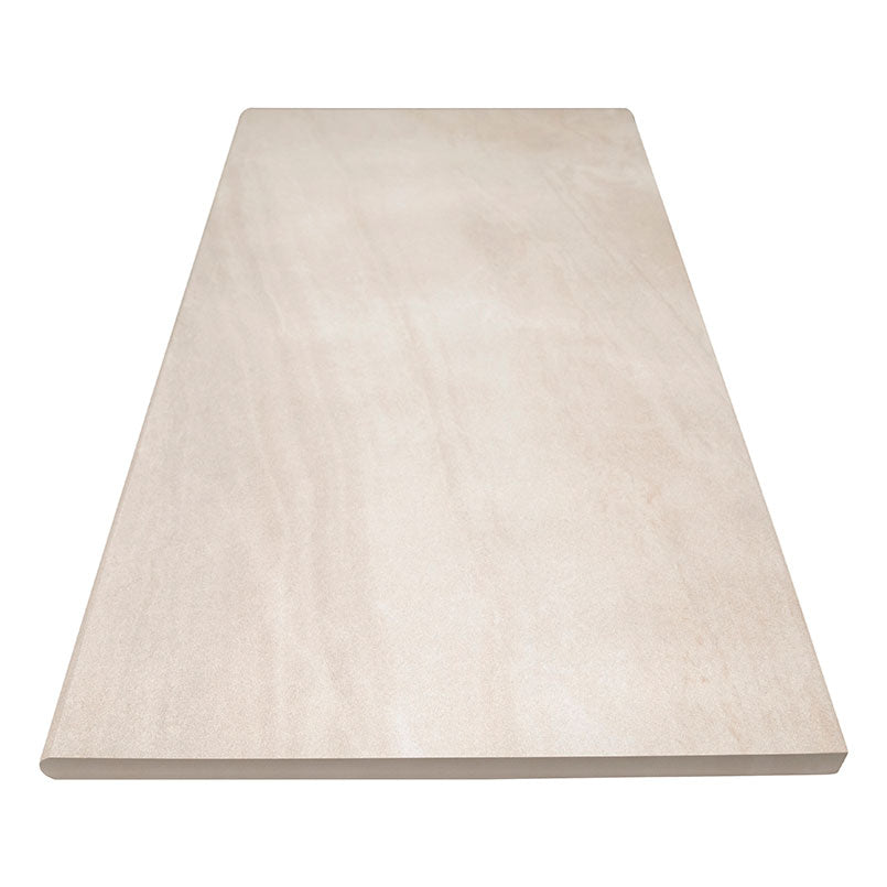 Praia Crema Porcelain Pool Coping - iso (representative)