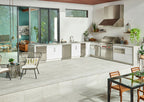 Praia Grey Porcelain Pool Coping - installed example (representative)