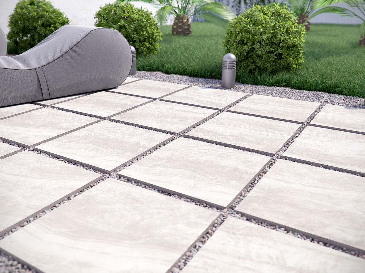 Praia 3x24 Porcelain Bullnose Trim — Color=Gray | Finish=Matte