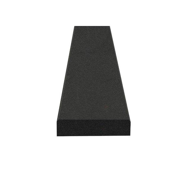 Premium Black Double-Bevel Granite Threshold product view