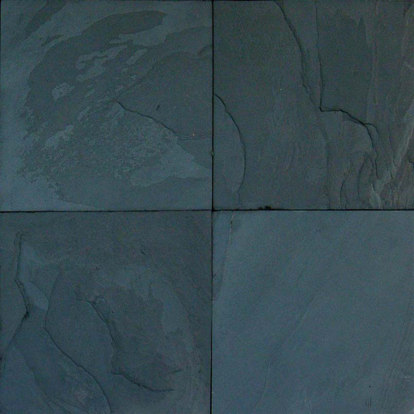 Premium Black Slate Tile — clean product view — color Black