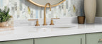 Premium Plus White quartz — room scene