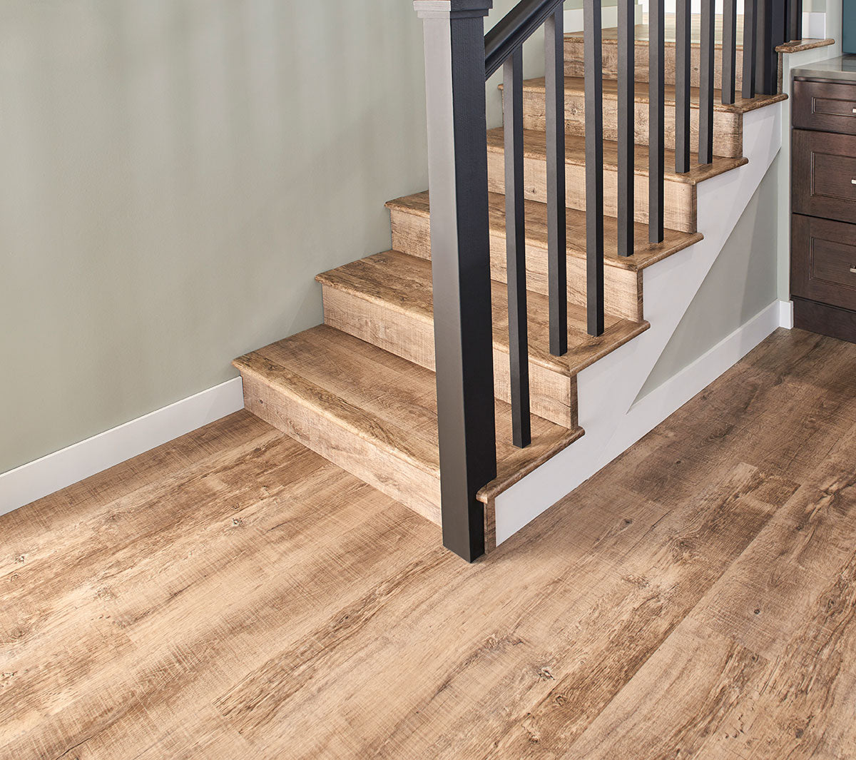 Prescott 7x48 6.5mm 20MIL Waterproof Rigid-Core LVP — installed room view — color Ryder