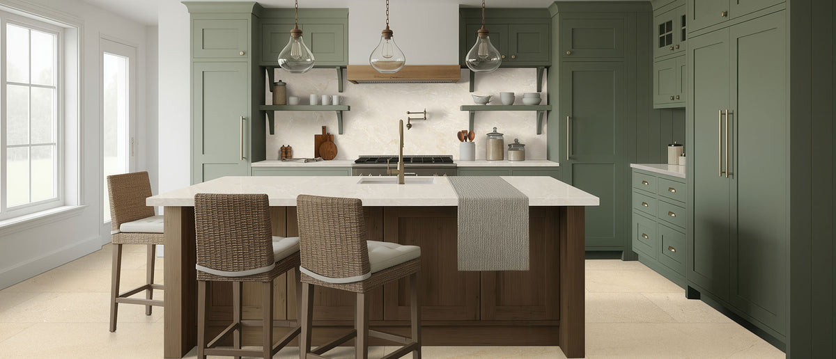 Aurataj countertop room inspiration; installation shown is illustrative