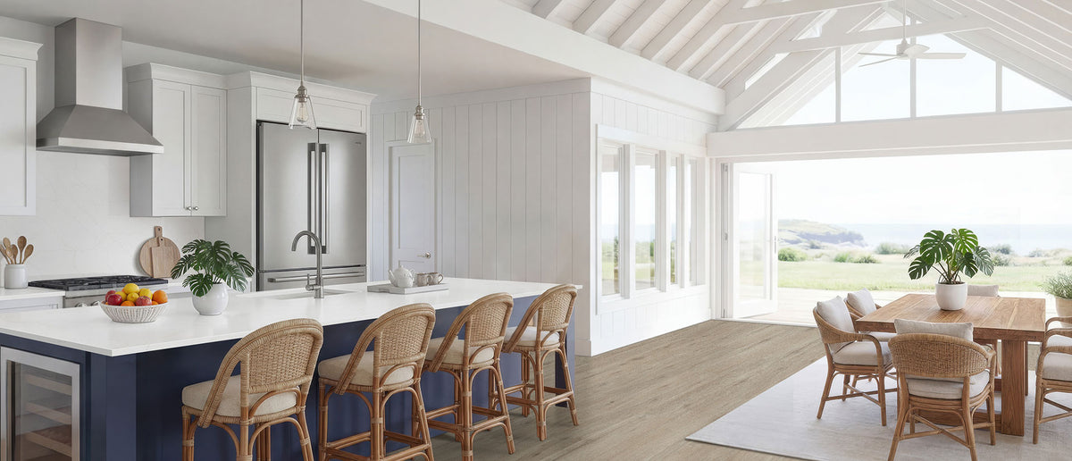Calacatta Adonia quartz — room scene