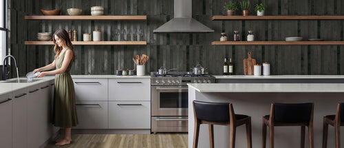 Calacatta Aidana quartz — room scene