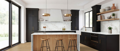 Calacatta Cinela quartz — room scene