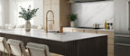 Calacatta Lapiza quartz — room scene