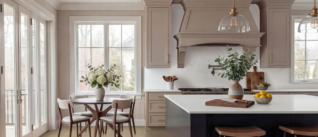 Calacatta Miraggio quartz — room scene