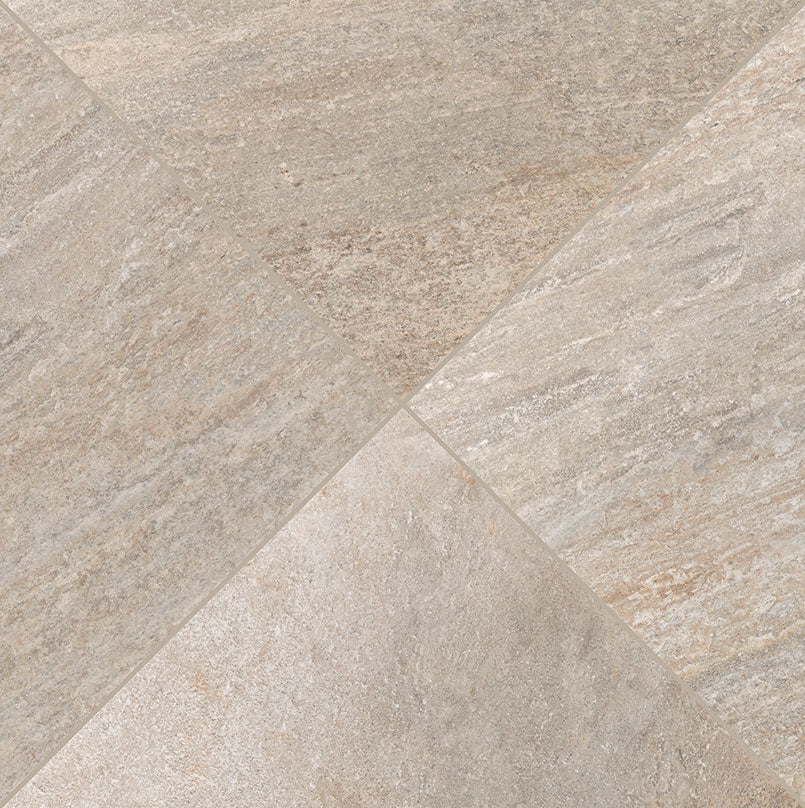Quartz Beige Porcelain Paver - iso (representative)