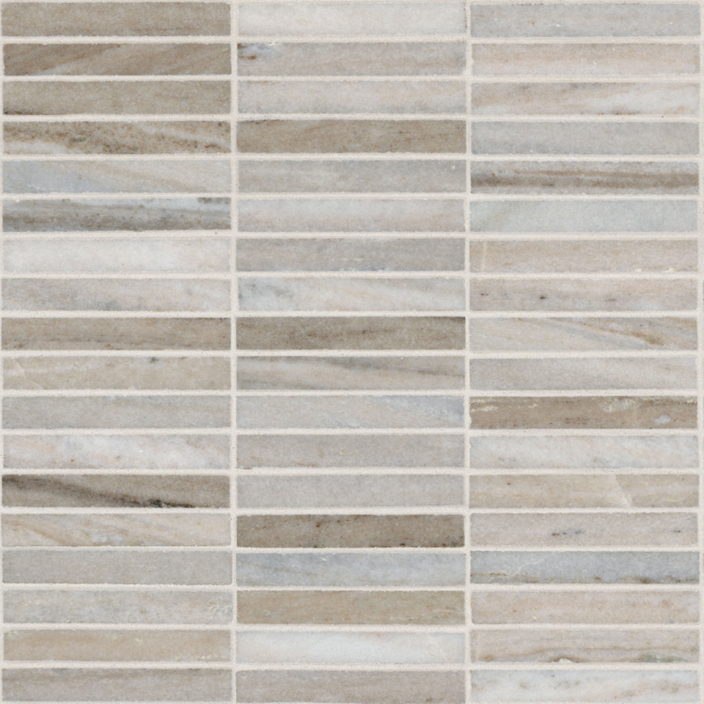 Ravello Mini Stack Polished Marble Mosaic — clean product view