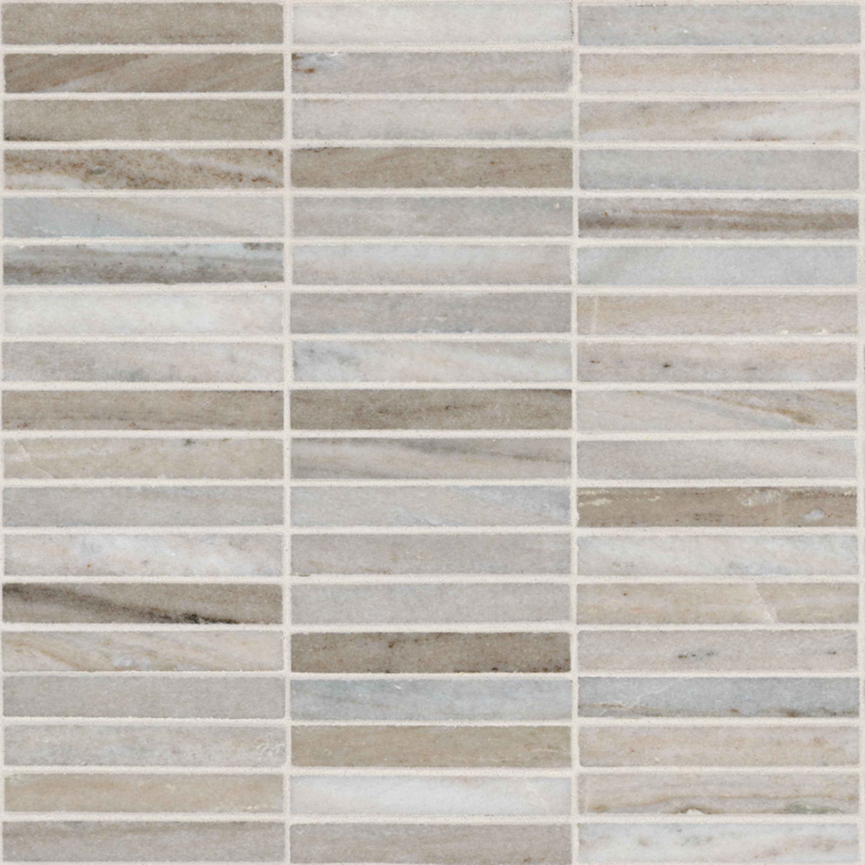 Ravello Mini Stack Polished Marble Mosaic — clean product view