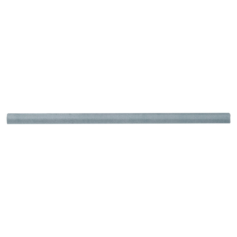 Renzo 0.6x12 Glossy Ceramic Quarter Round — clean product view — color Sky
