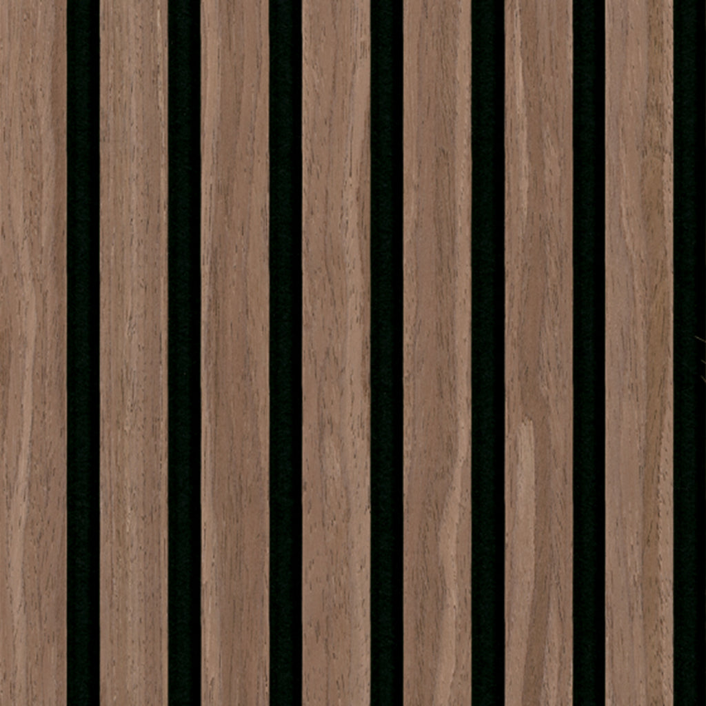 Acoustic Wood Slat Sable, supplier surface pattern — 24 × 48 panel design