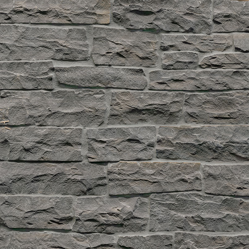 Rockmount Natural-Stone Squares and Rectangles Corners — close-up texture view — color Sable Hills